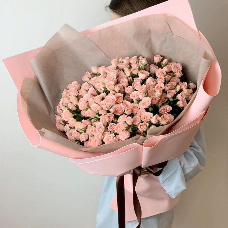 Кустовые розы 